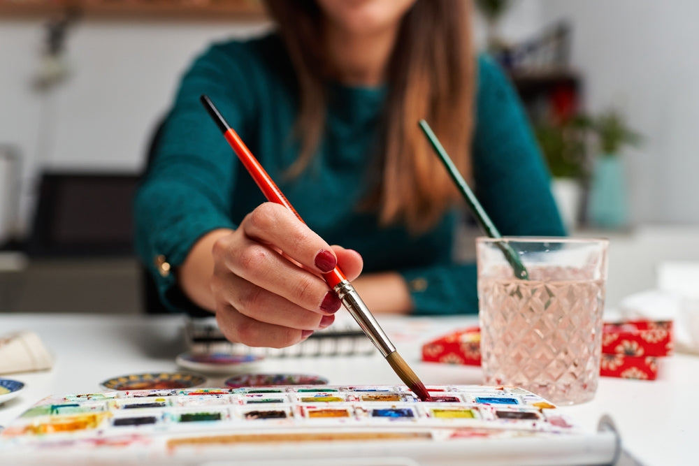 How To Select The Watercolor Brushes