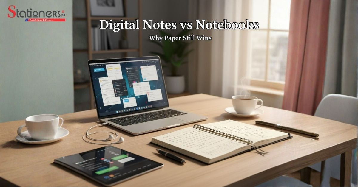 Why Digital Notes Don’t Always Work (And When Notebooks Do)