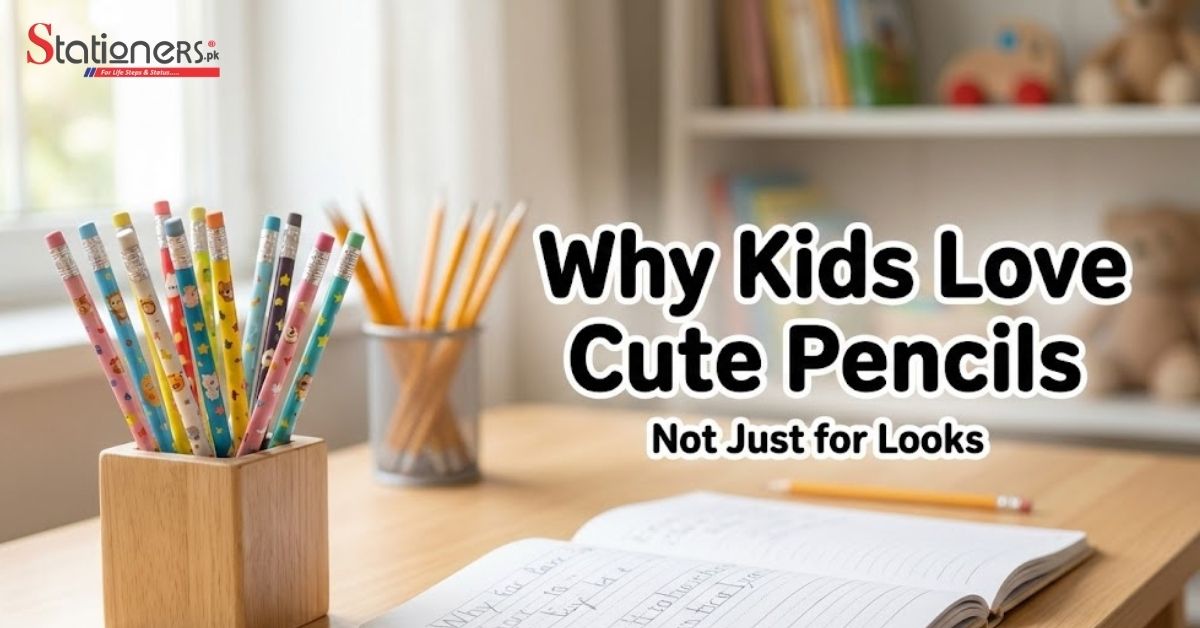 Discover why kids love cute pencils, how they improve motivation and writing habits, and what parents should know when choosing stationery in Pakistan.