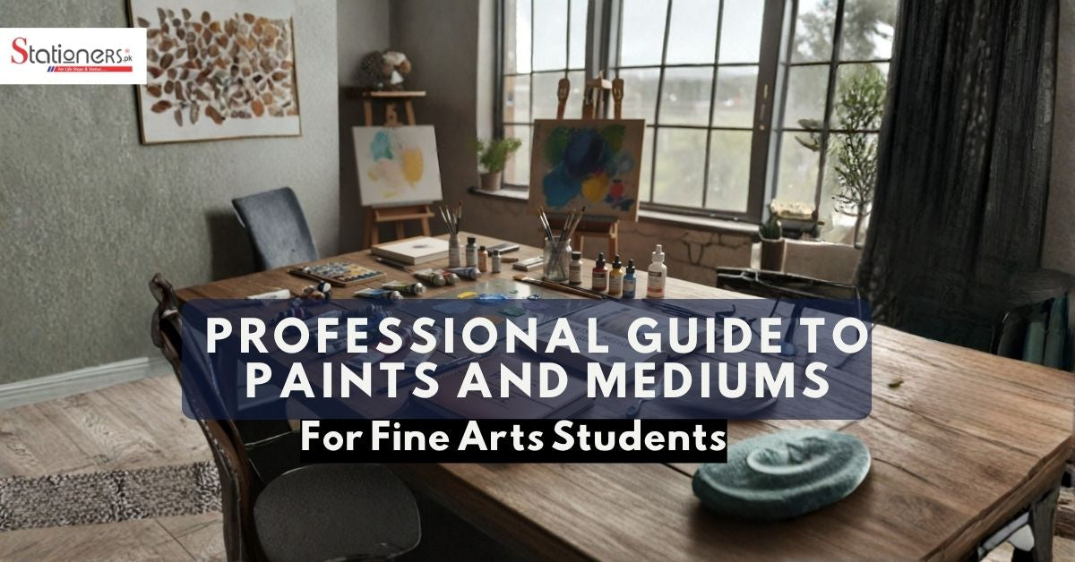 Professional Guide to Paints and Mediums for Fine Arts Students