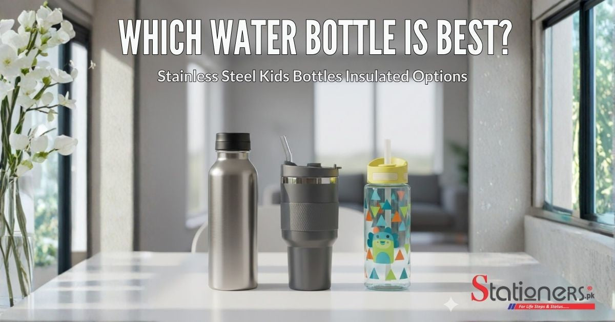 Guide to Choosing Water Bottles for School, Work & Daily Use