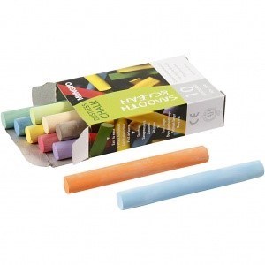 Mungyo adc-10a Chalk Pack Of 10 - Multi Color