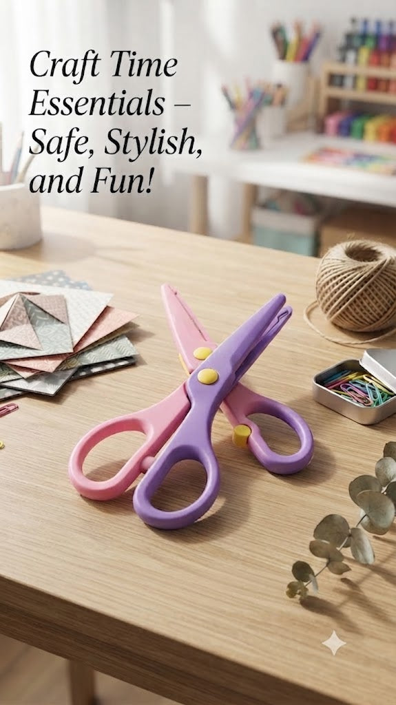 Cute Plastic Baby Scissor