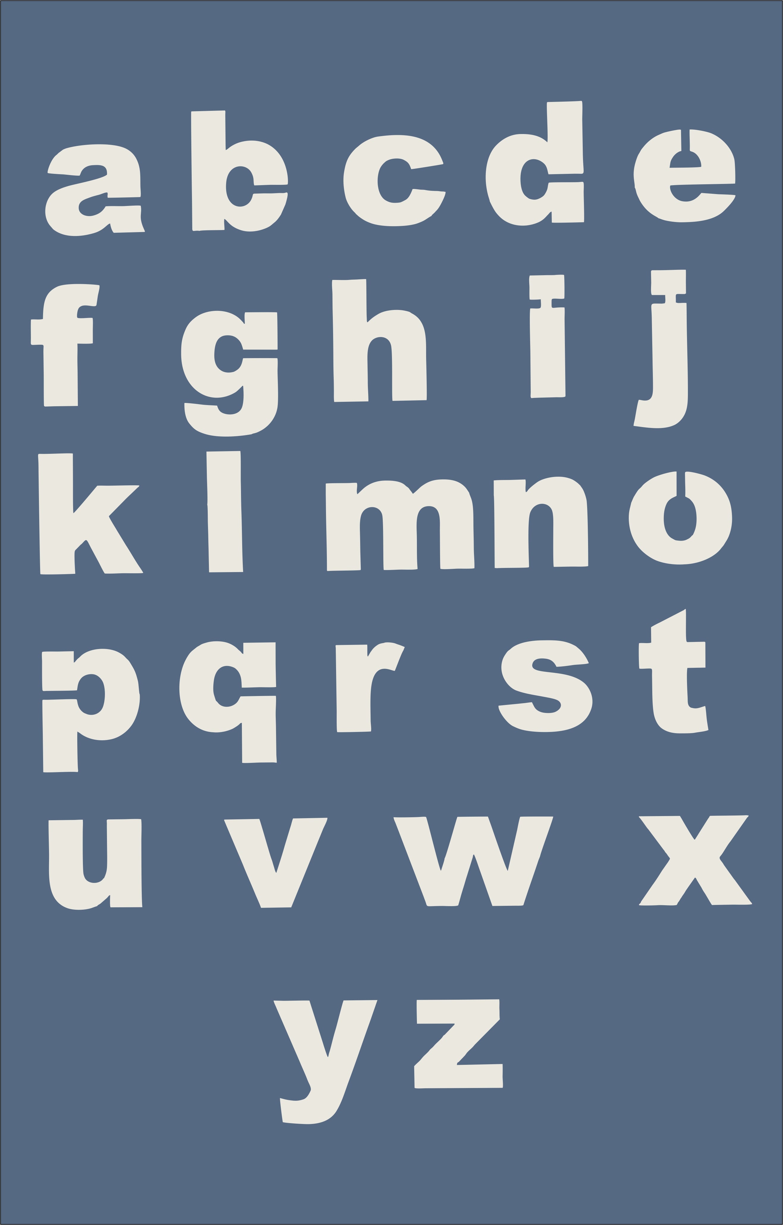 Calligraphy Sheet A3 1pc