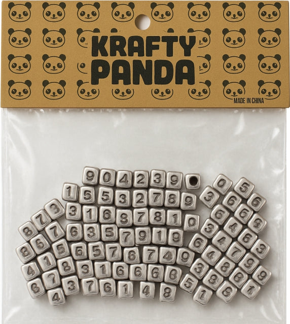 Art & Craft Beads Multicolour - Krafty Panda -