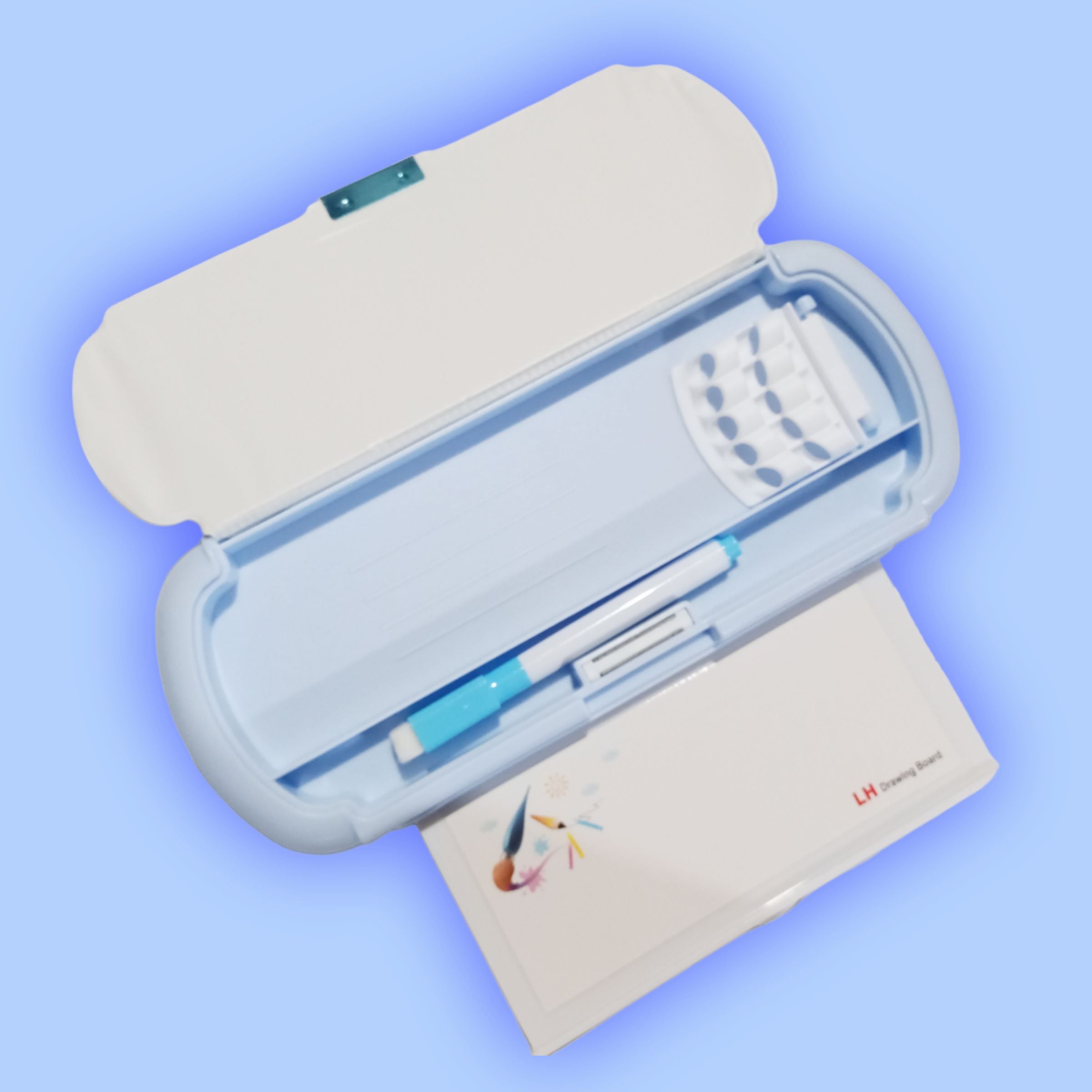 Cars Character Pencil Box With Mini Drawing Board