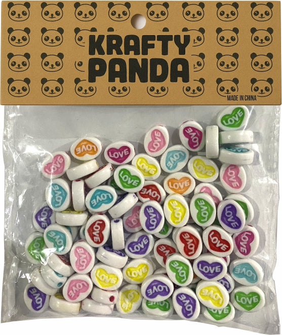 Art & Craft Beads Multicolour - Krafty Panda -
