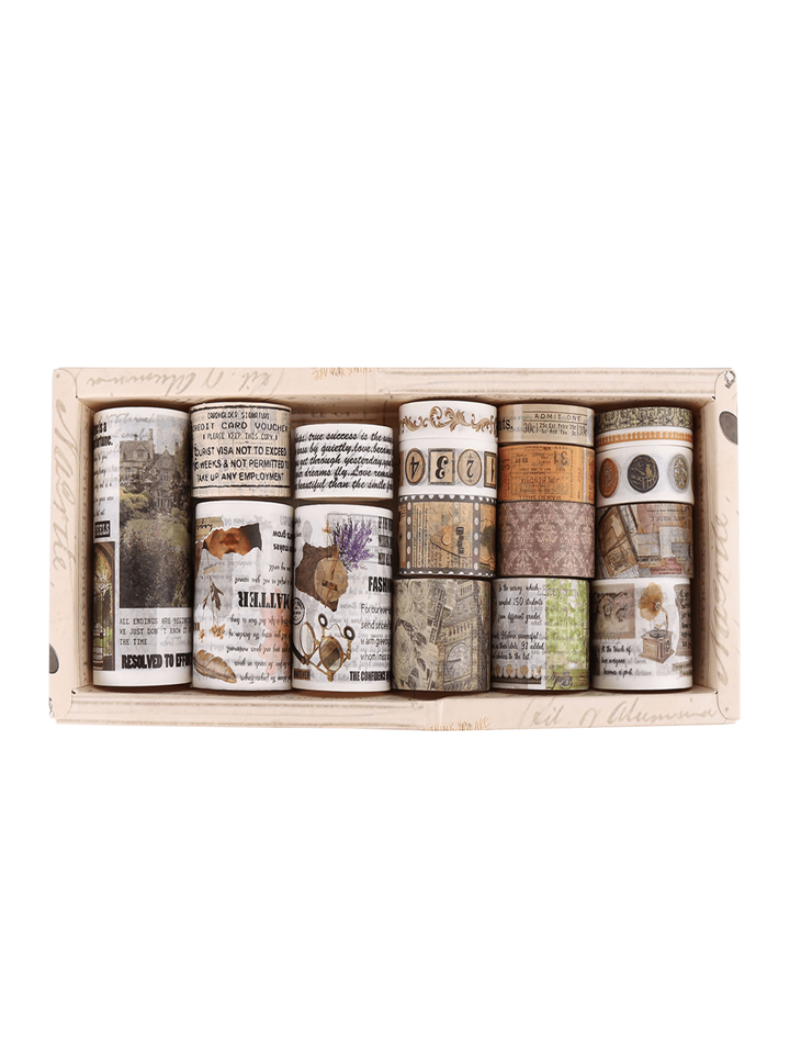 Washi Tape Set 18pcs  - Multicolour - Songdao