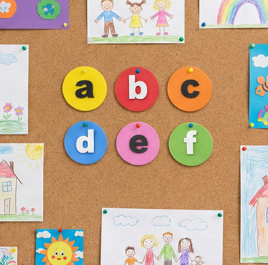 Foaming small a.b.c (Circle Shape)