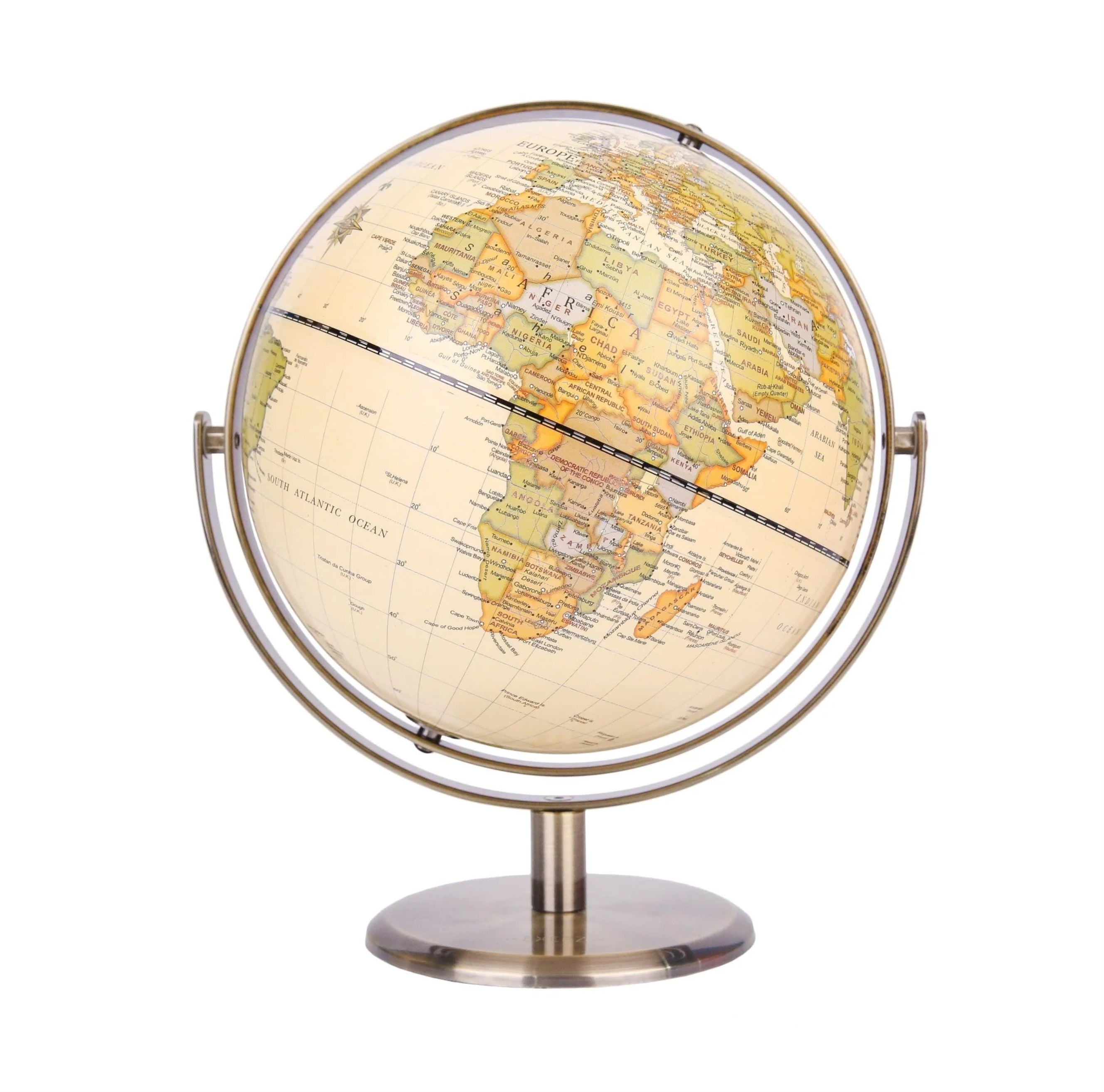 Globe Fine Metal Base 14Cm (6'') - Multicolour