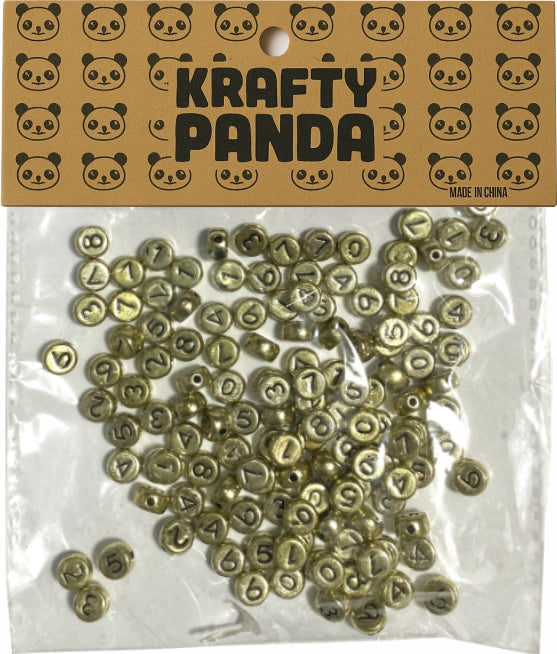 Art & Craft Beads Multicolour - Krafty Panda -