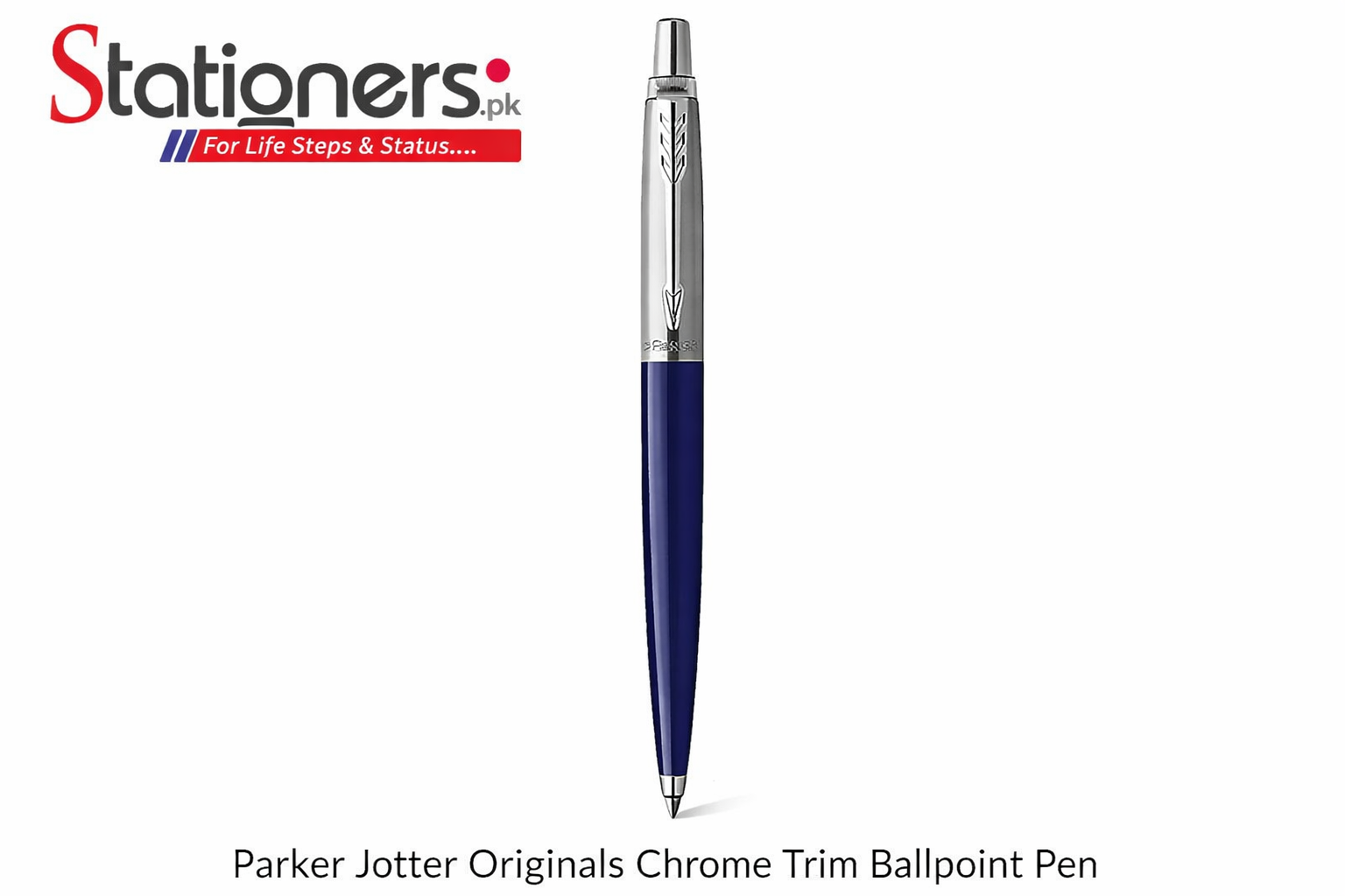 Parker Jotter Originals Chrome Trim Ballpoint Pen
