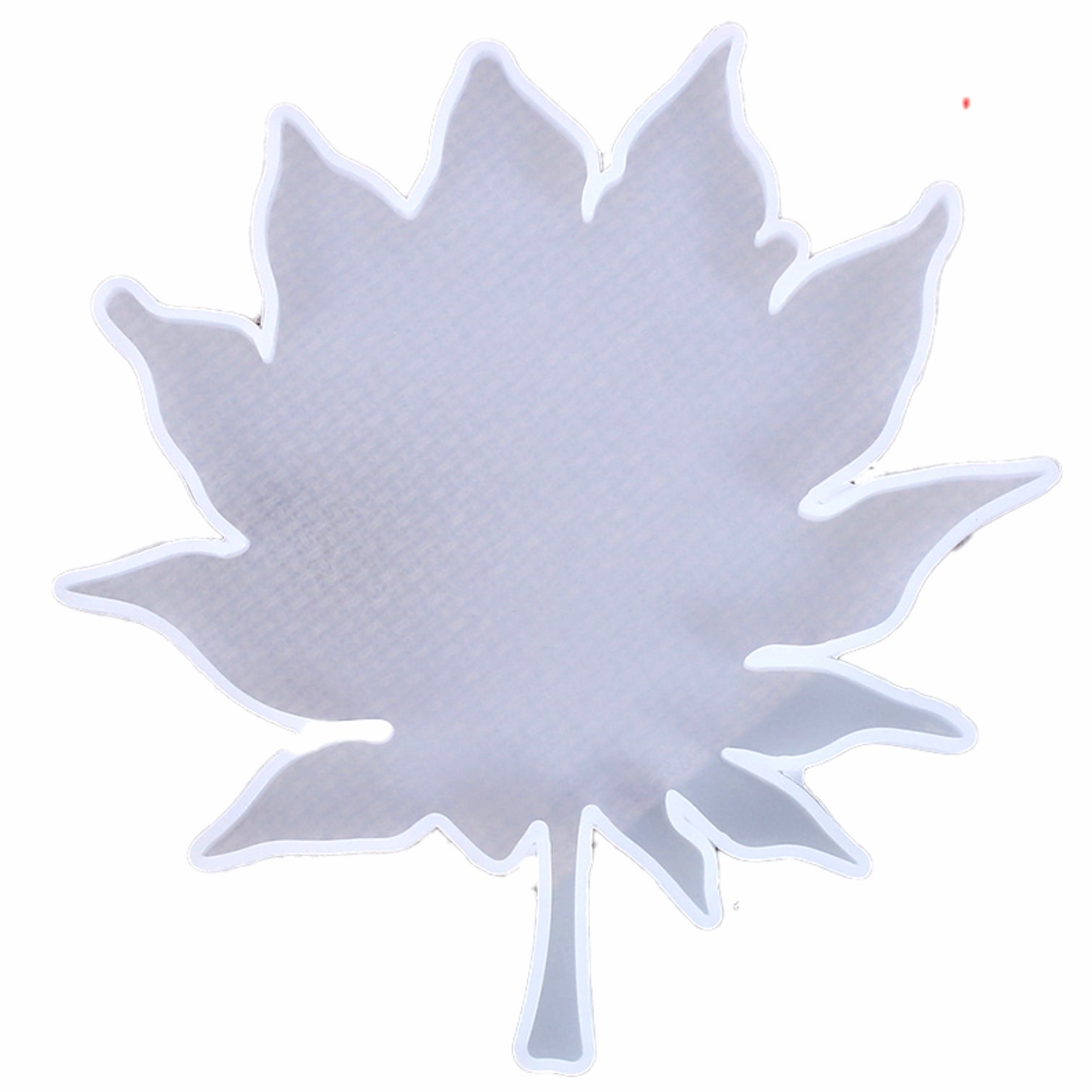 Silicone Mold Leaf 7"x7" DJ-524 - White