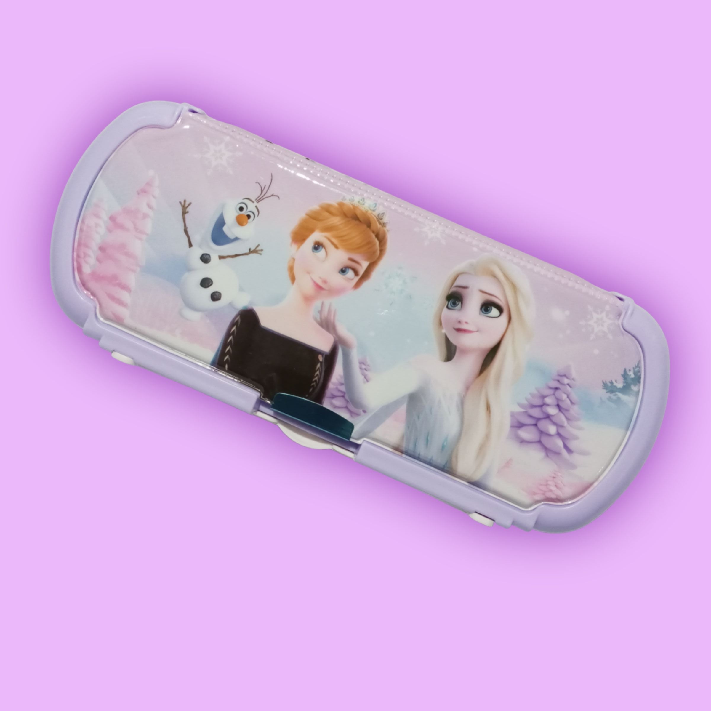 Frozen Character Pencil Box With Mini Drawing Board