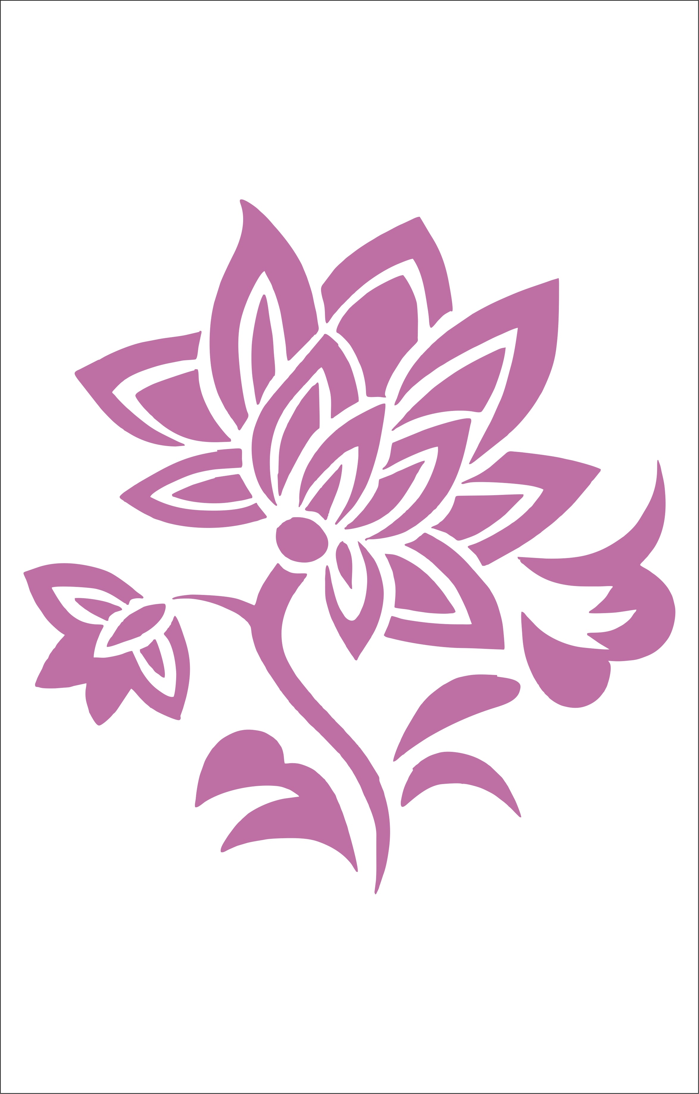 Calligraphy Sheet A4 1pc