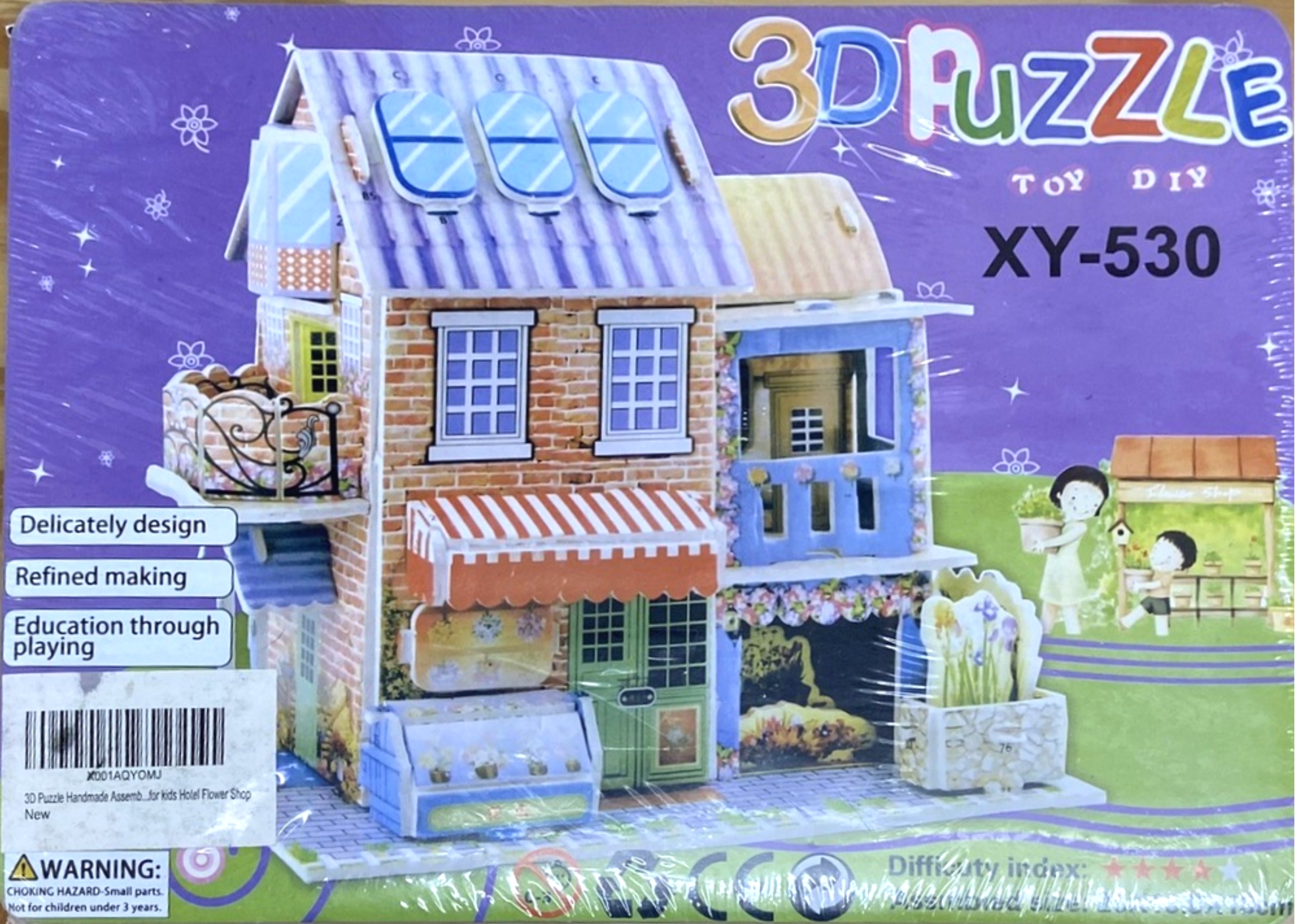 Foaming 3D Puzzle (Different Shapes)