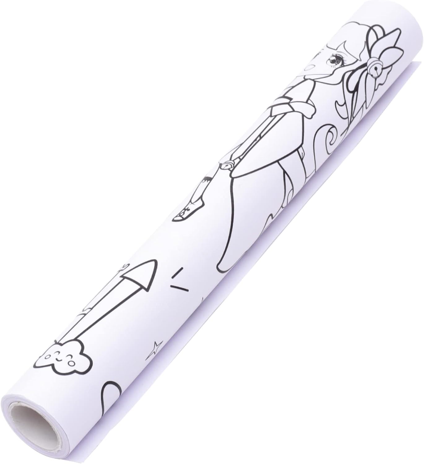 Craffiti Scroll for Children 300x3000mm Wall Sticker Drawing Roll | Reusable Graffiti Coloring Wall Paper for Kids (3+ Years)