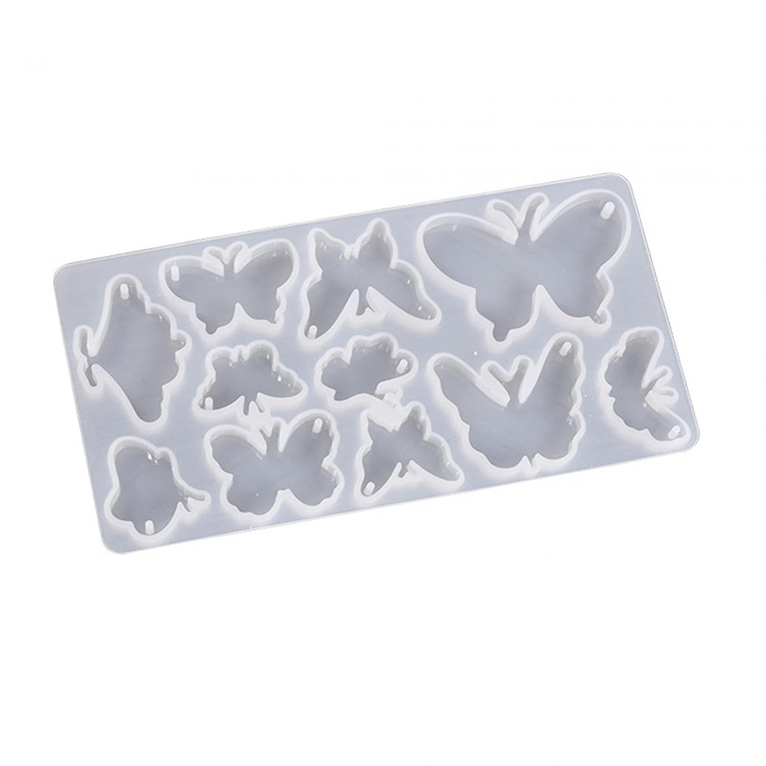 LOOM TREE Butterfly Silicone Mould – Resin Pendant Mold for Bag Charms, Necklace & Earring Making