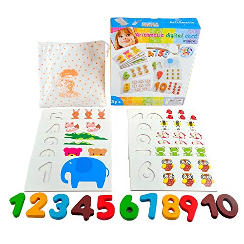 Arithmetic Digital Learning Card Puzzle for Kids