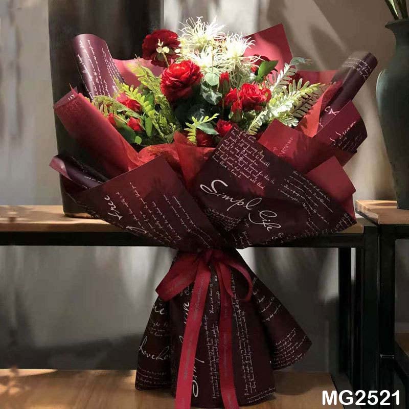 Bouquet Sheet 18x30 Inch – Premium Flower Wrapping Paper (Pack of 20)