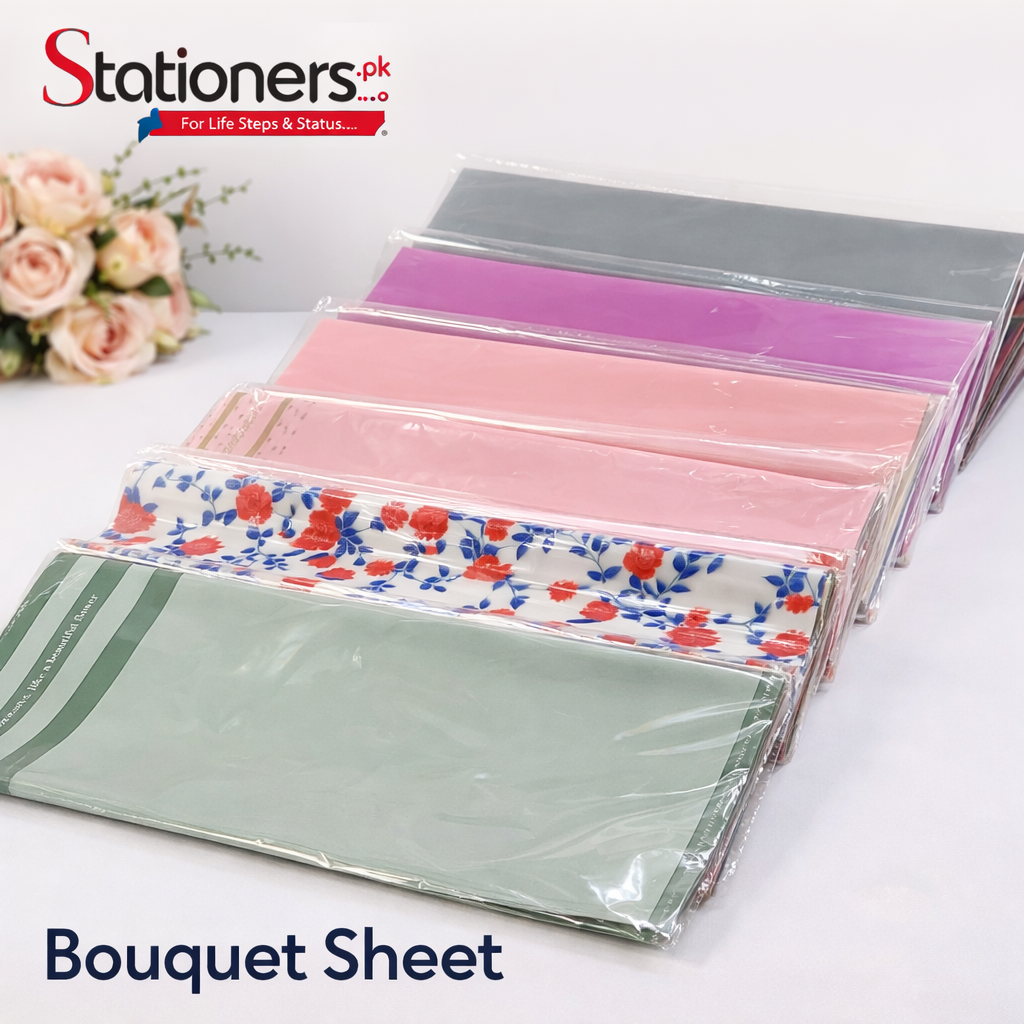 Bouquet Sheet 18x30 Inch – Premium Flower Wrapping Paper (Pack of 20)