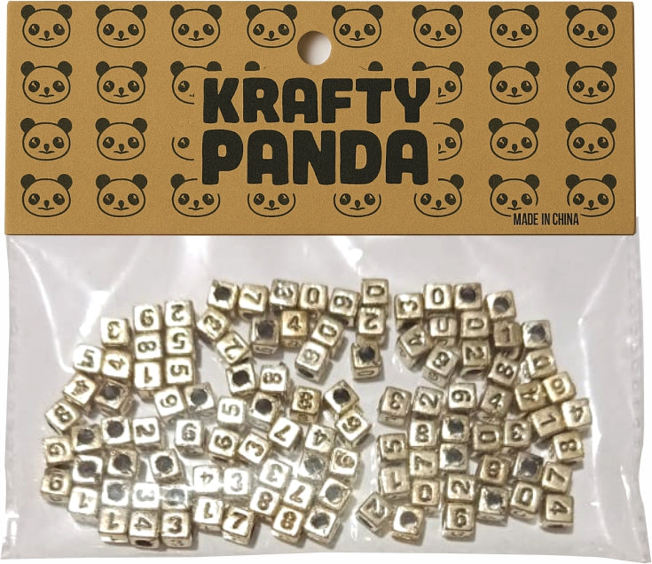 Art & Craft Beads Multicolour - Krafty Panda -