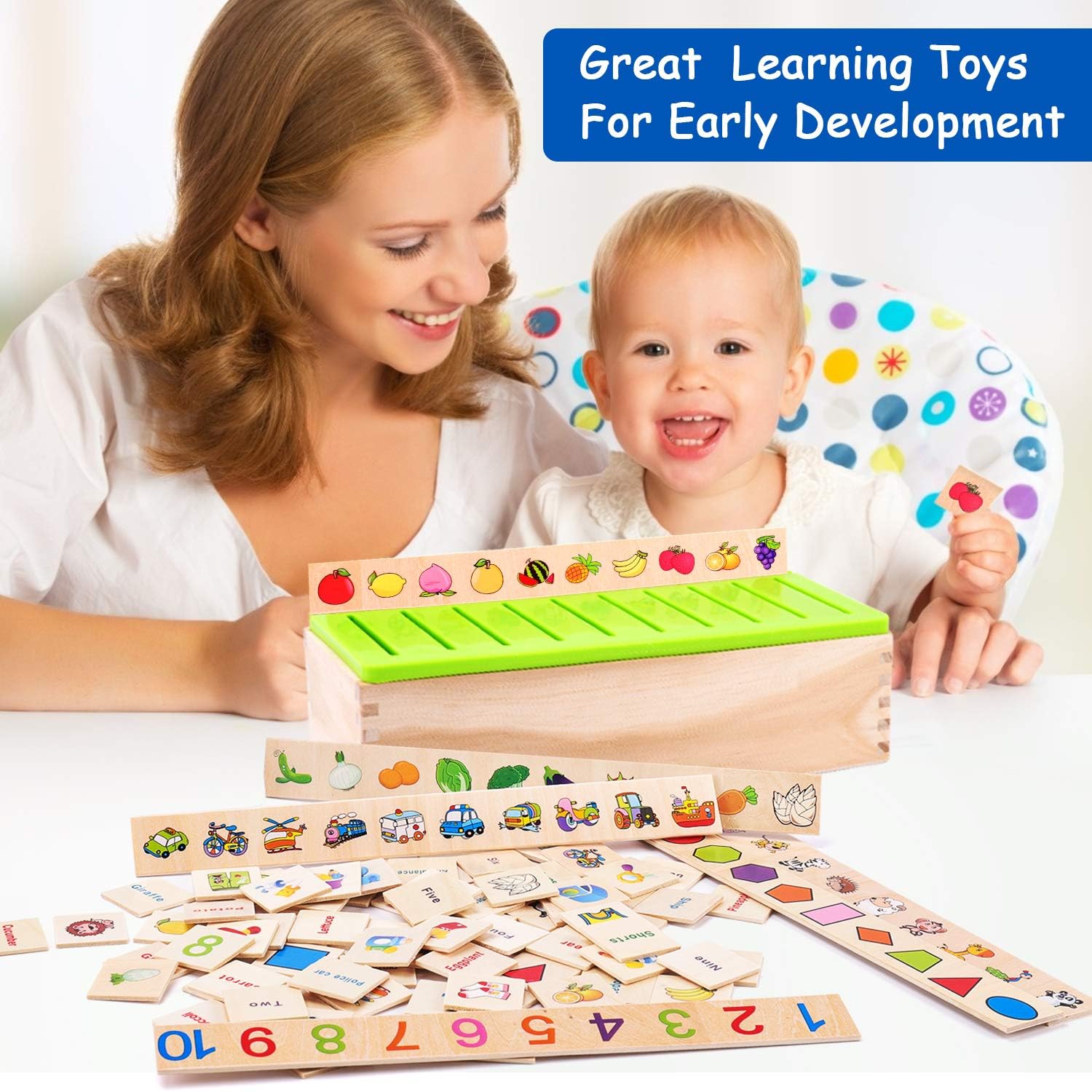 Children’s Educational Toy Early Learning Knowledge Classification Box