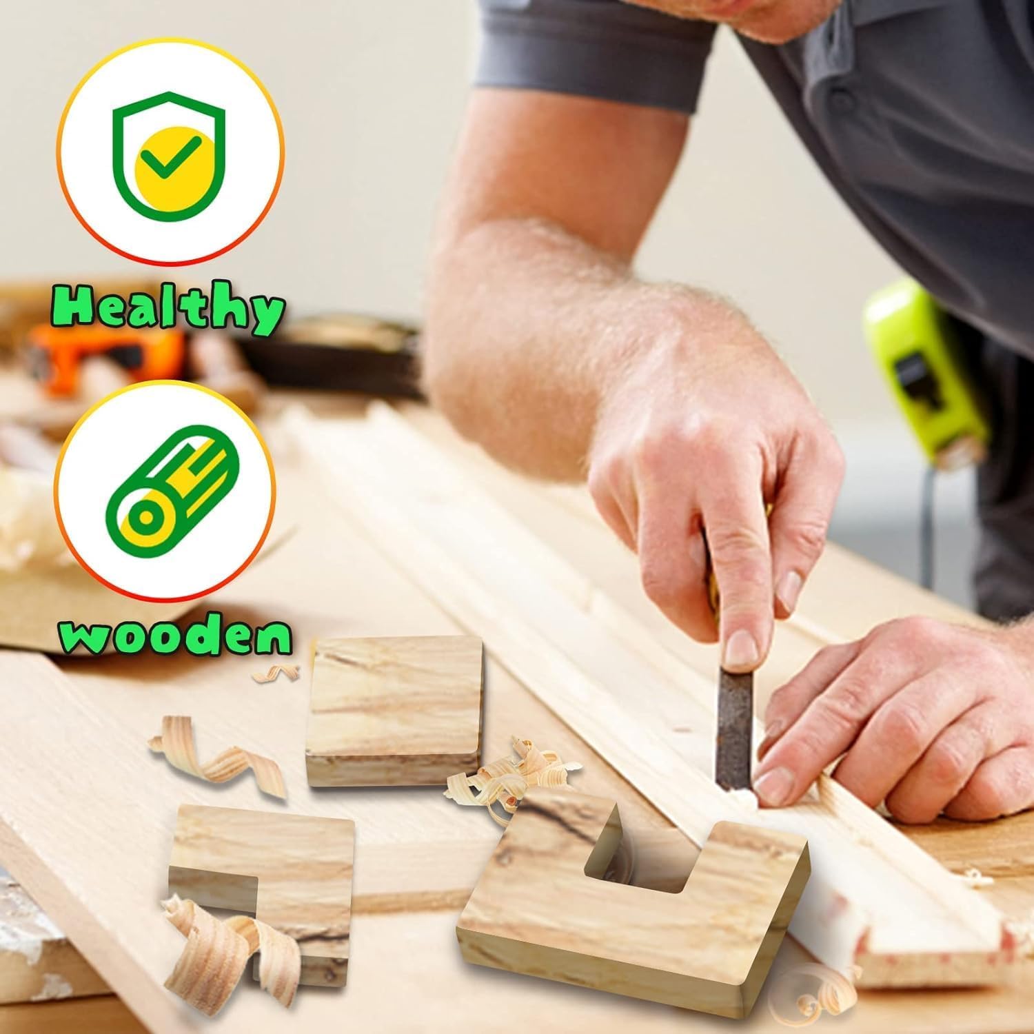 3D Russian Blocks Jigsaw Wood Intelligence Puzzle