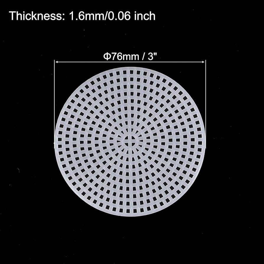 mesh plastic for wool work