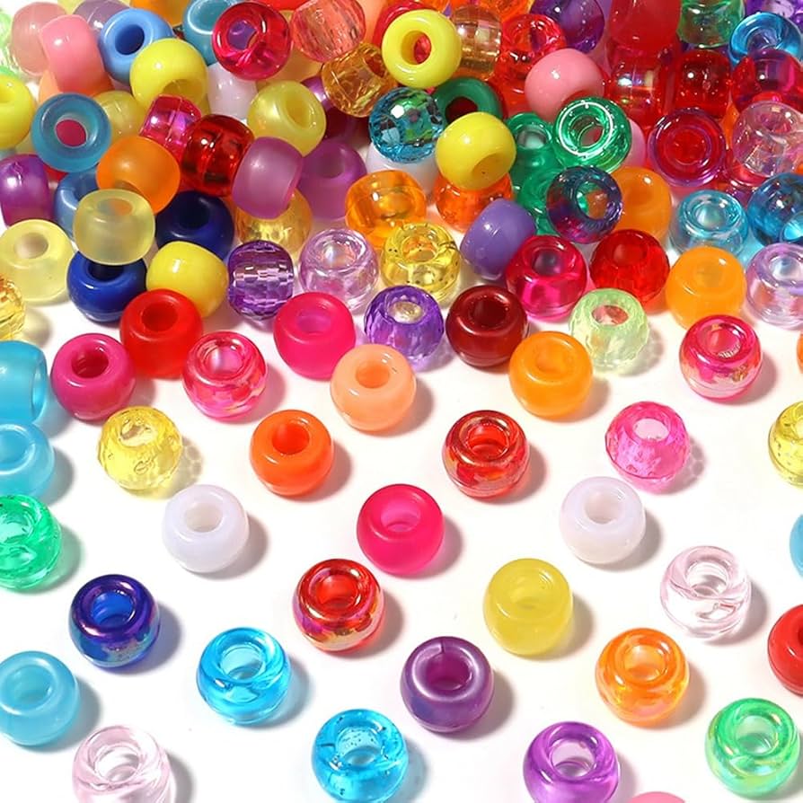 Art & Craft Pearl Beads - Different Shapes - Multicolour - CRAFT