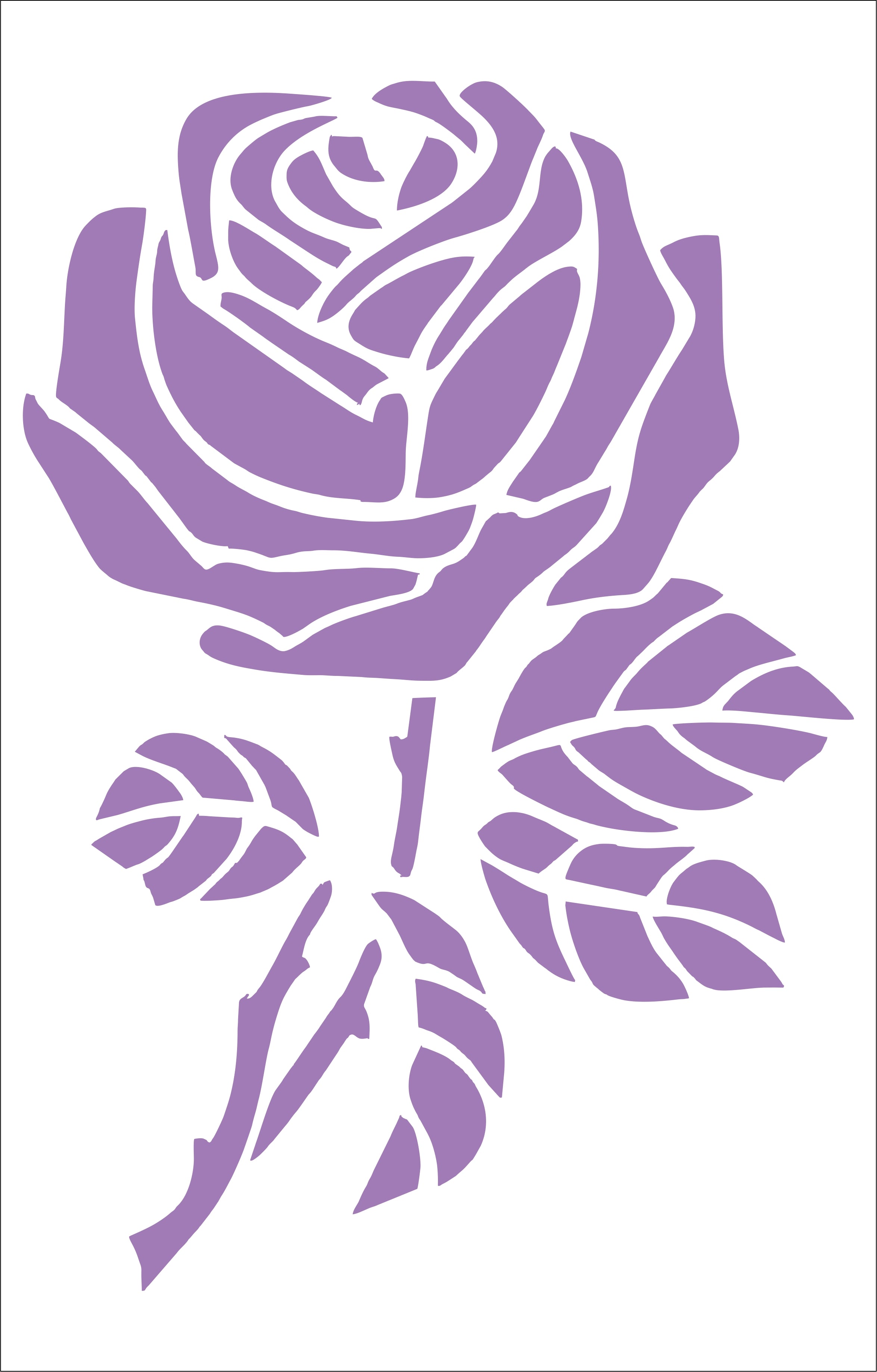 Calligraphy Sheet A4 1pc