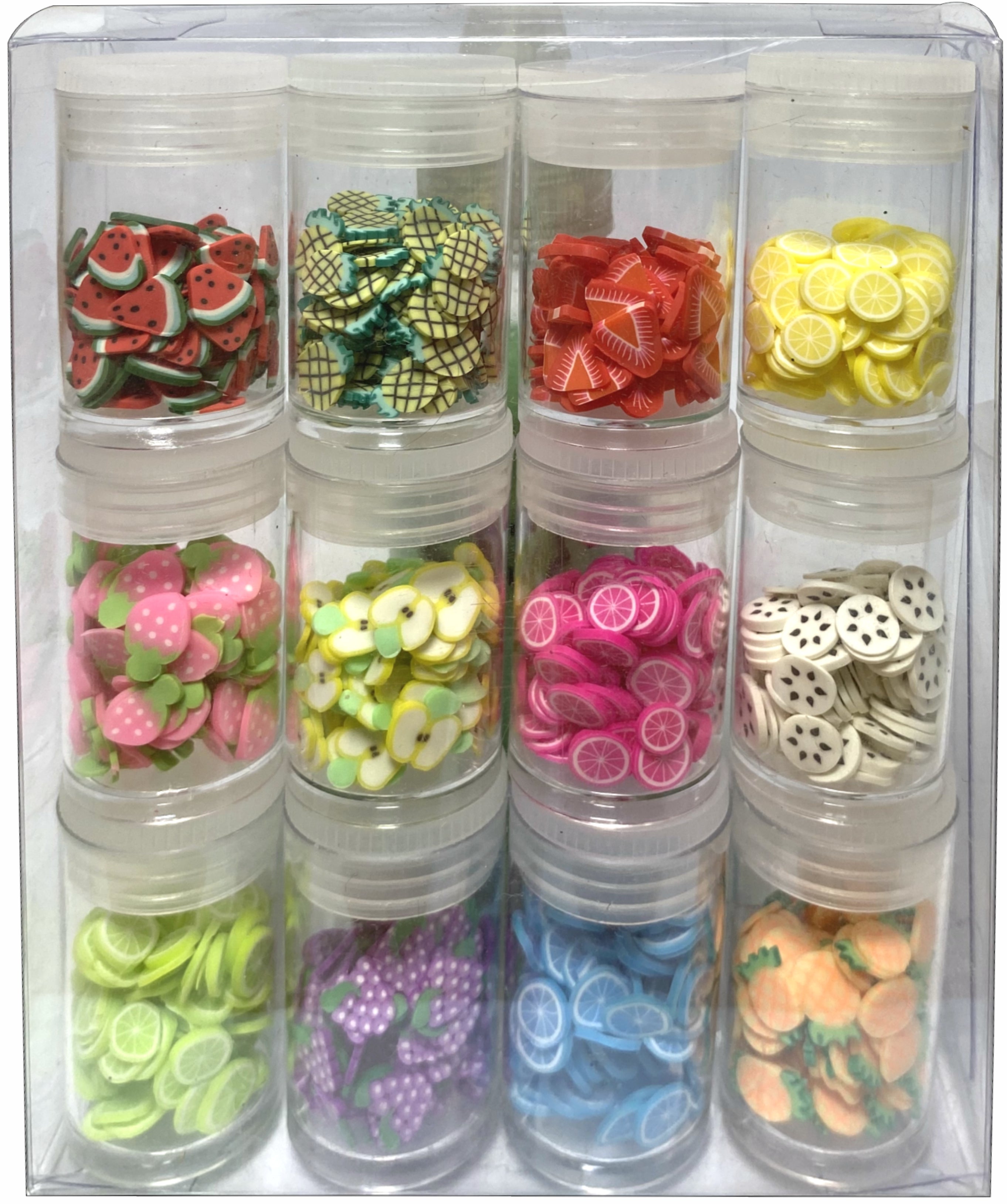 Confetti 12Pcs Pvc Pack - Multicolour