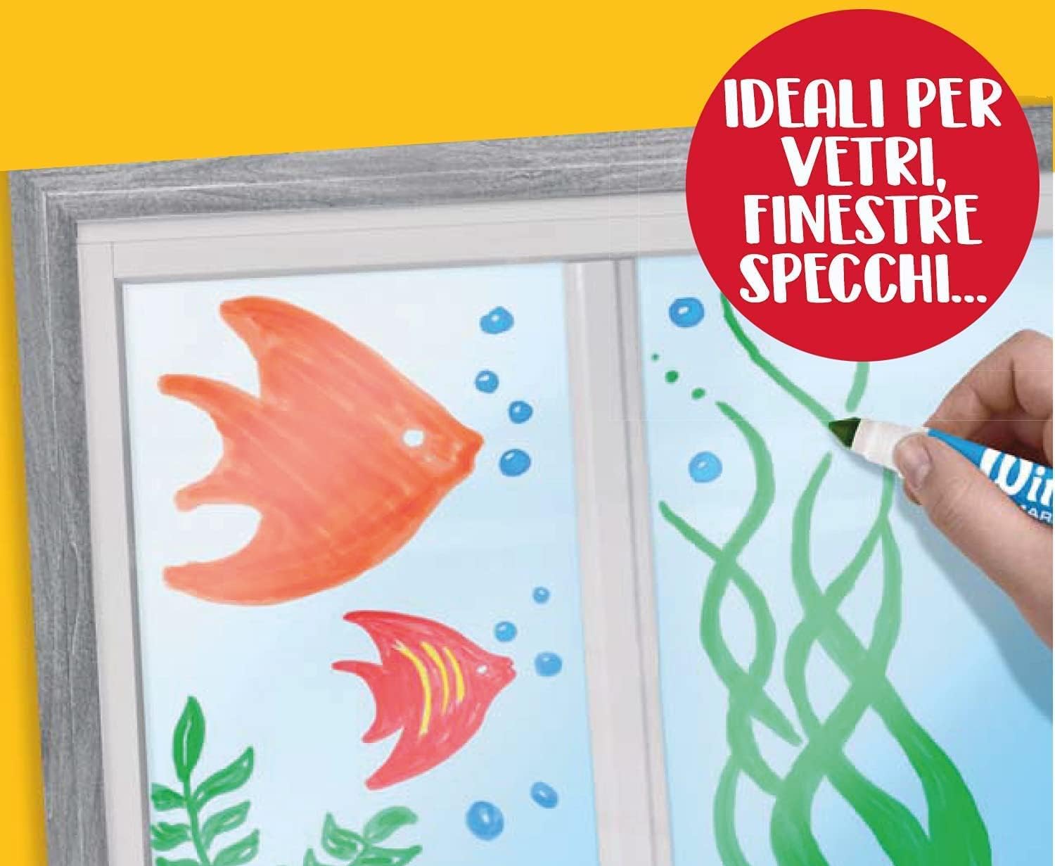 Crayola Washable Window Markers Pack of 8 588165