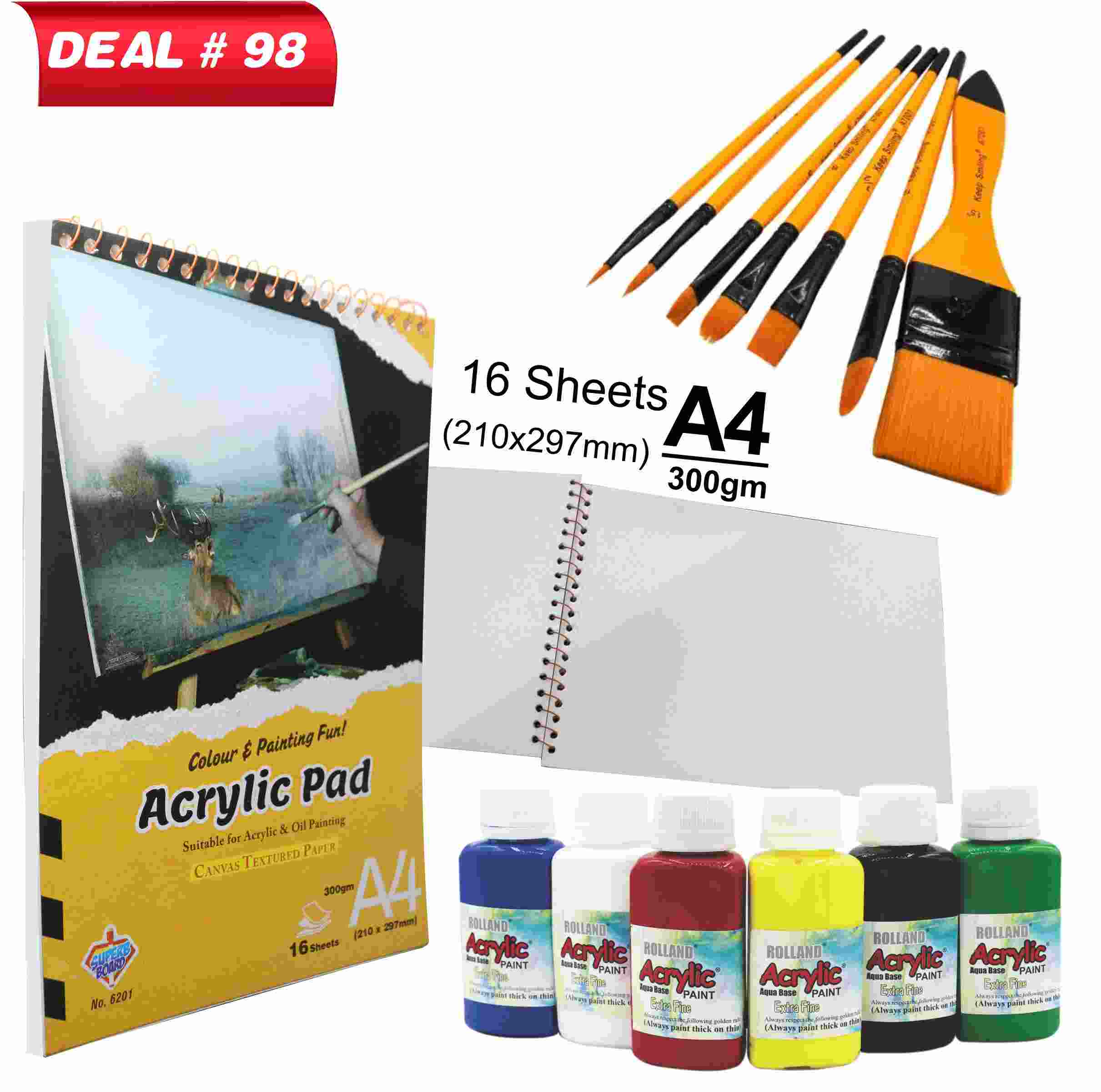 Acrylic Deal For Artist, Deal No.98