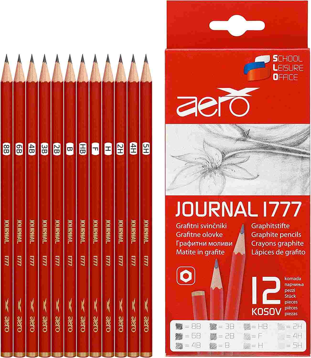 Aero Drawing Pencil Set of 12