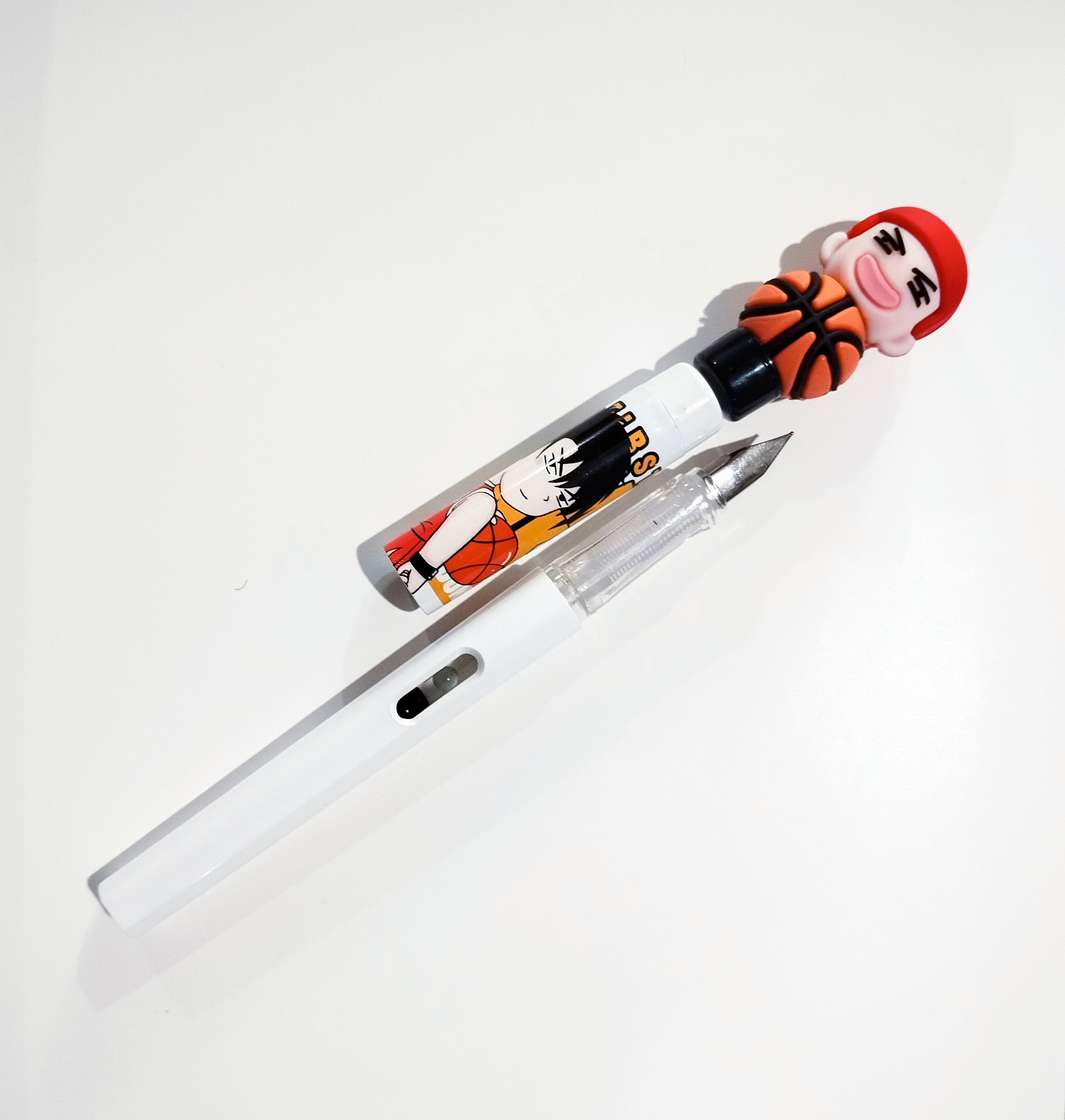 Basketball Cartoon Magnet Fountain Pen