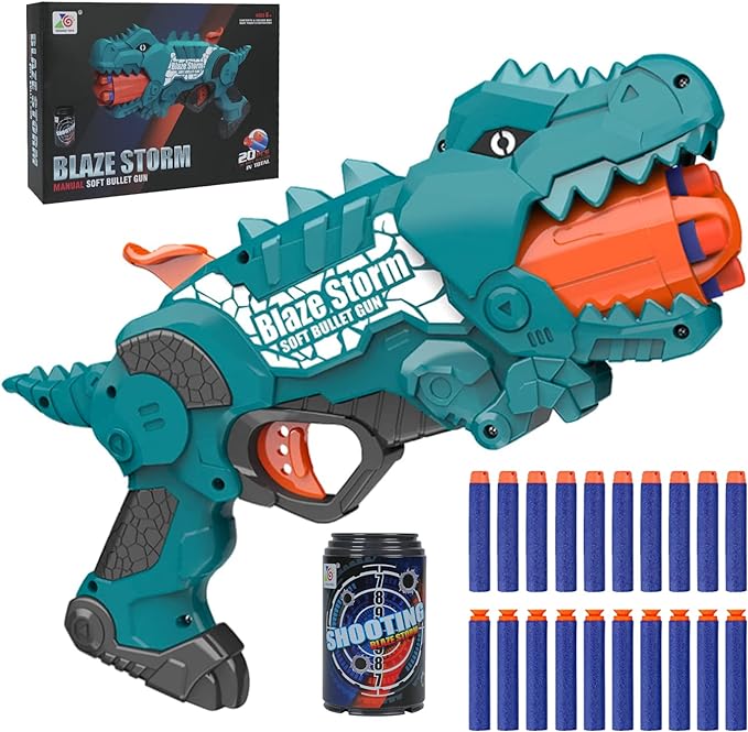 Blaze Storm Dino squad Soft Bullet Gun