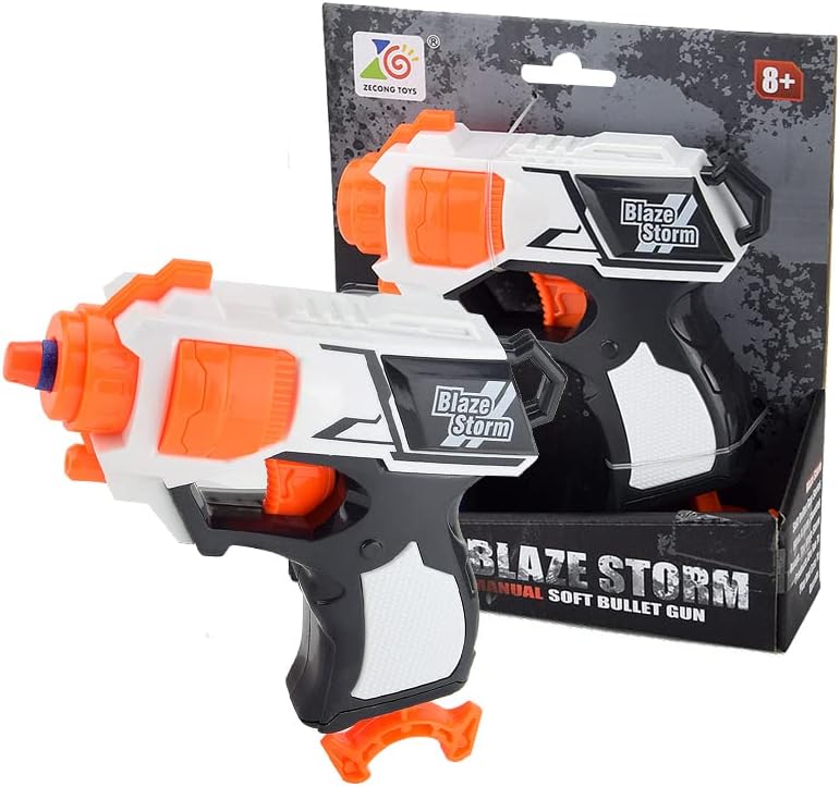 Blaze Storm Manual Soft Bullet Gun 5pcs ZC7113