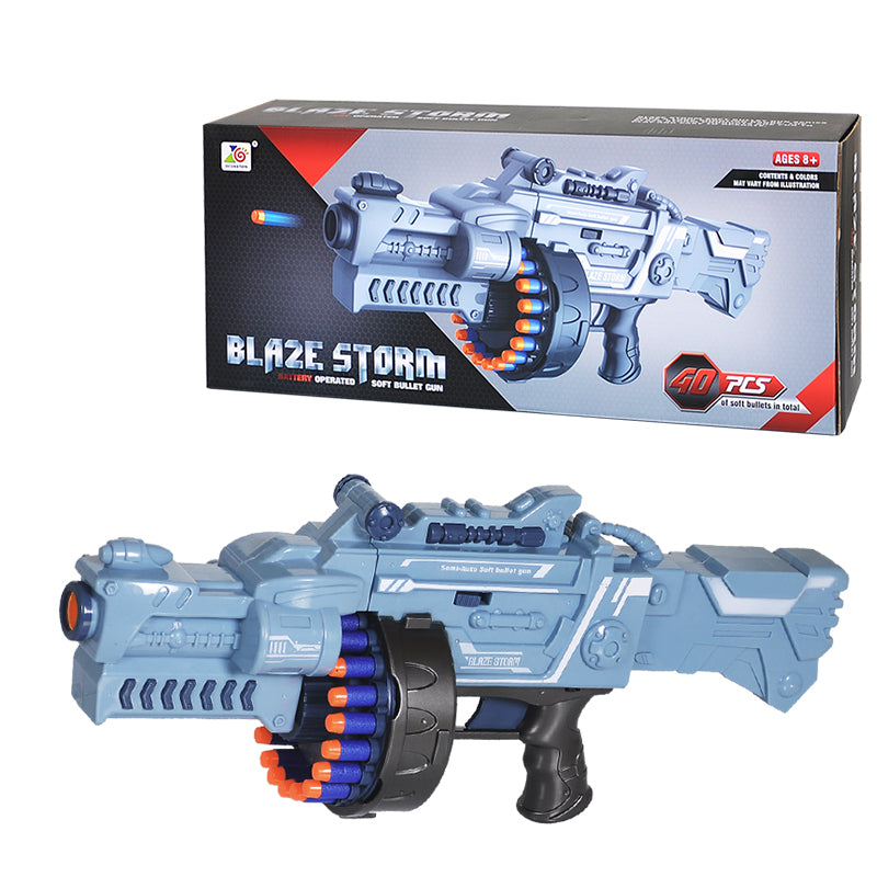 Blaze Storm Monster Machine Battery Operated Soft Bullet Gun ZC7075