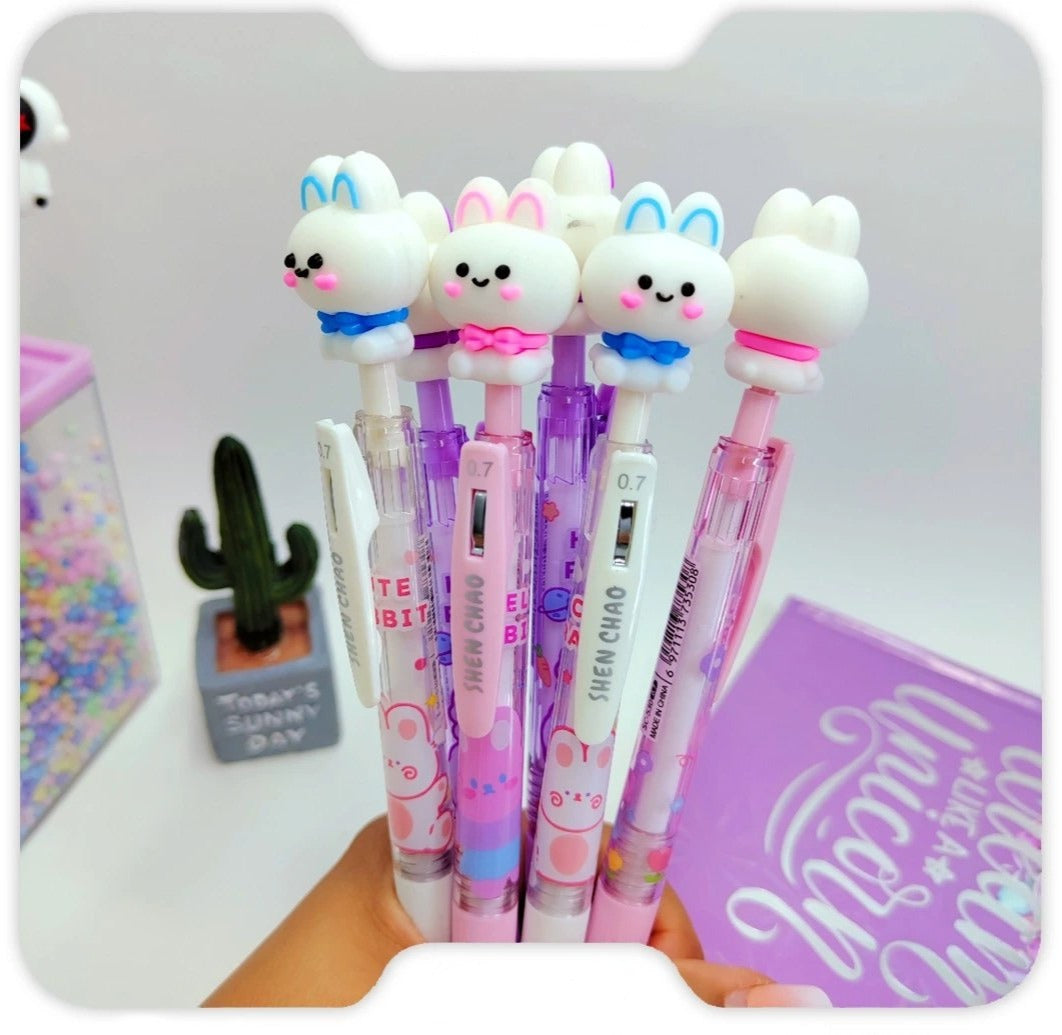 Bunny Rabbit Bow Tie Mechanical Lead Pencil 0.7mm HB