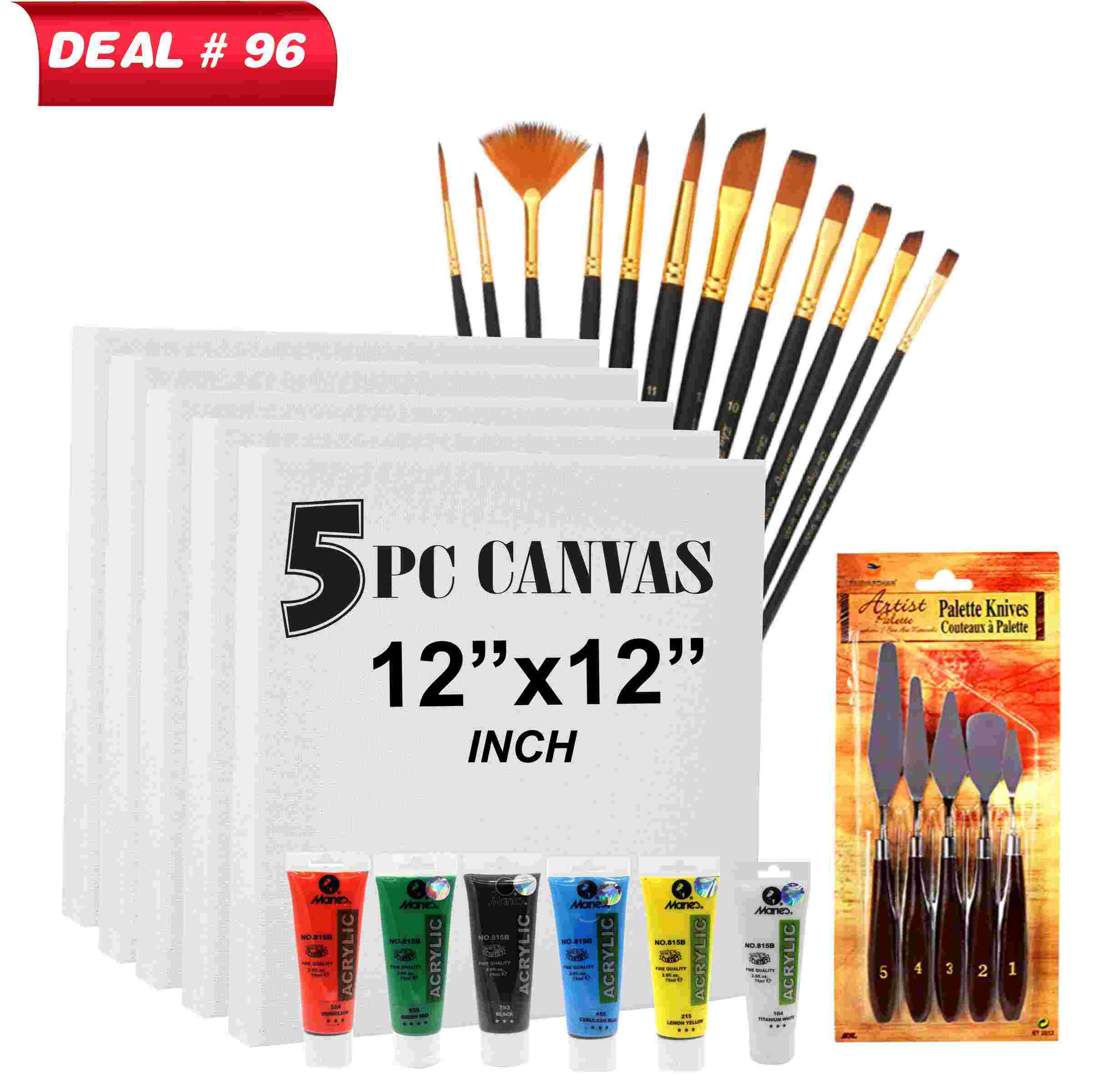 Artist Select Sketch Pad 9 X12 & 5pc Charcoal Pencil Set-100