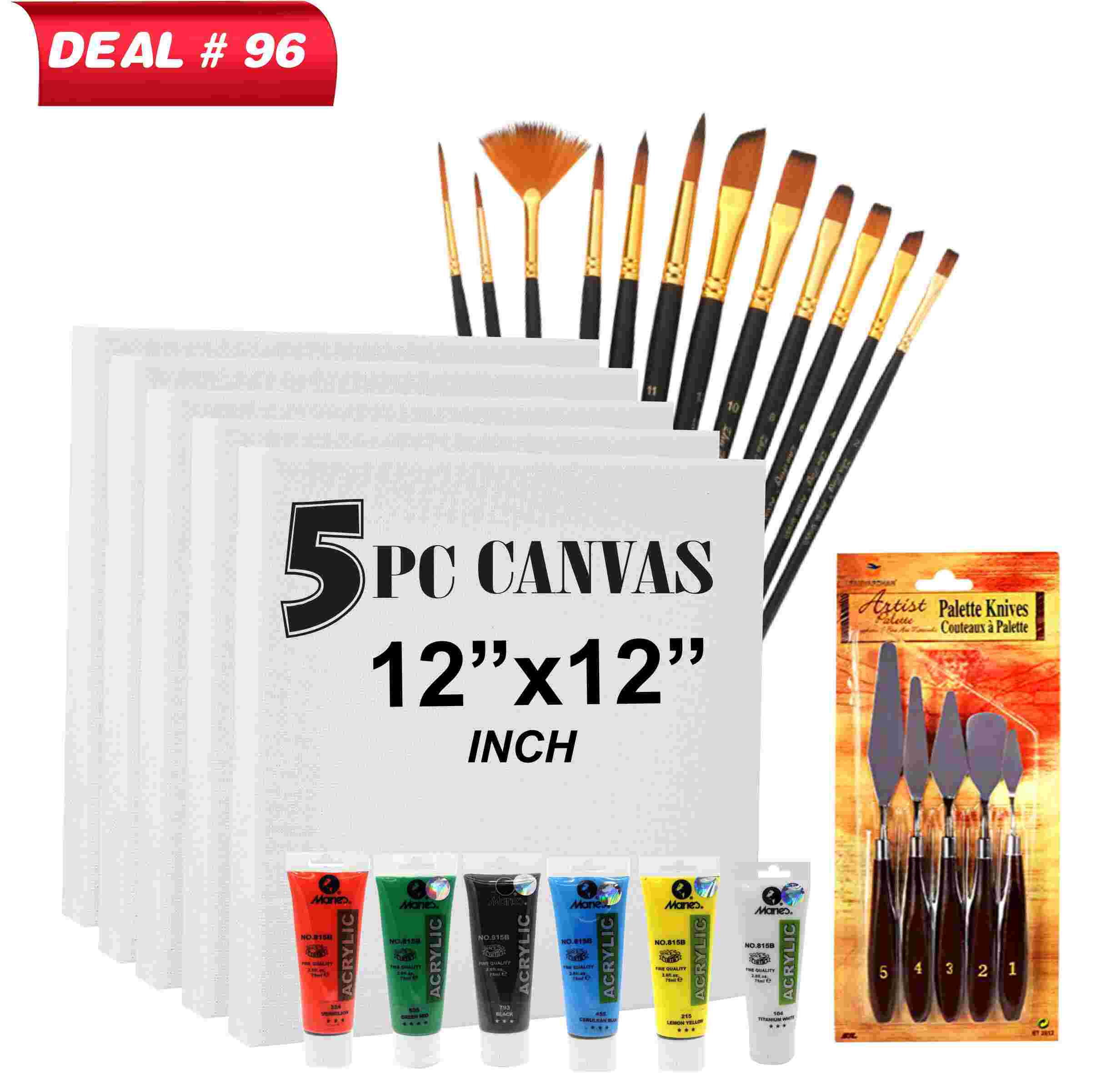 Canvas & Acrylic Deal For Artist's, Deal No.96