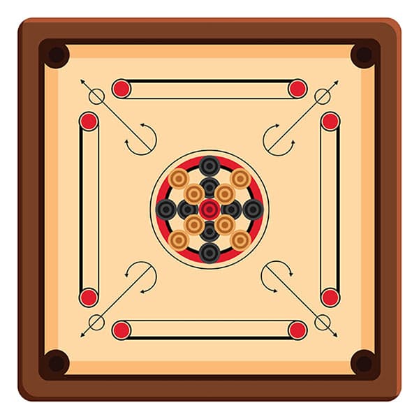 Carrom Board 2.5'x2.5'