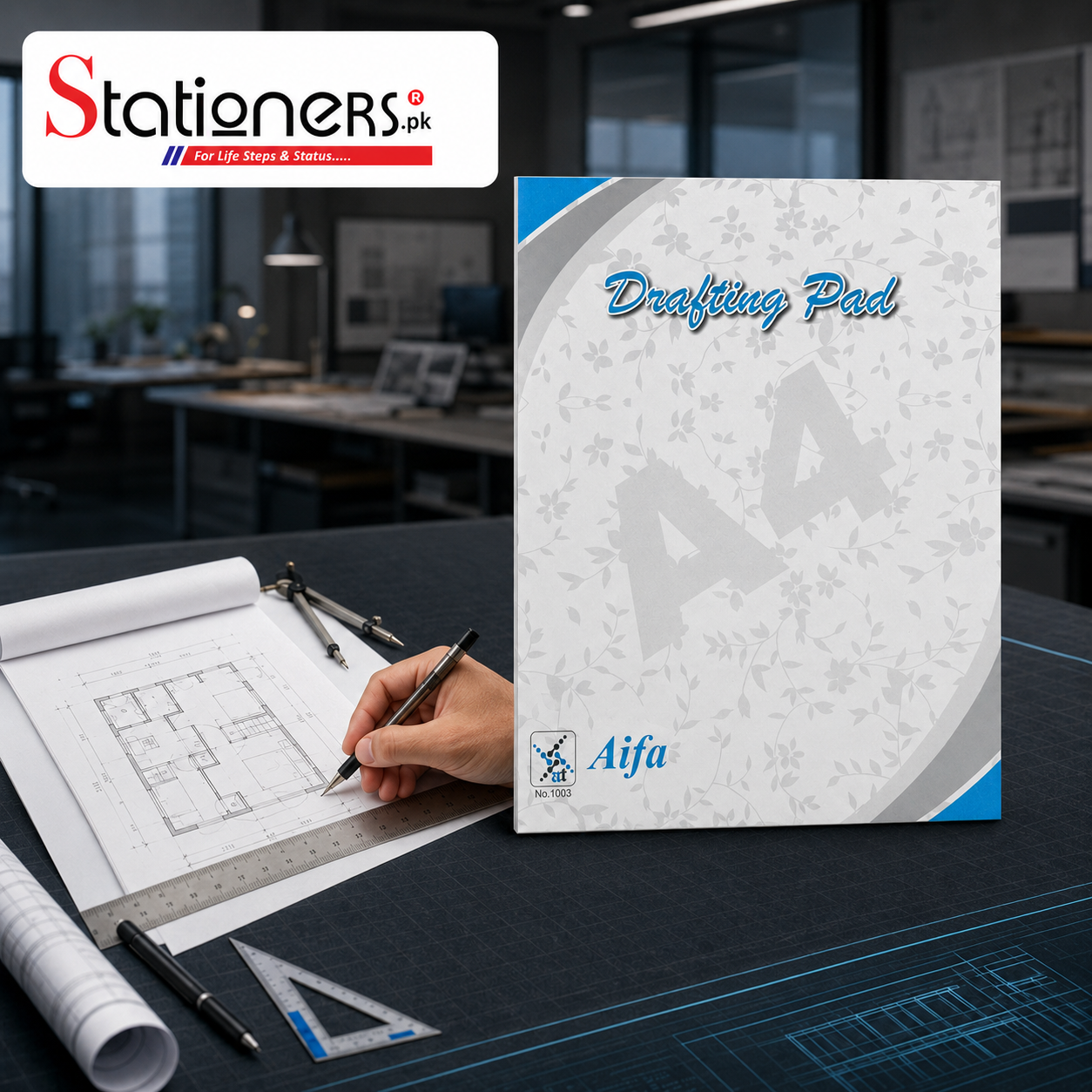 Aifa Drafting Pad – A4 & A5 Sizes