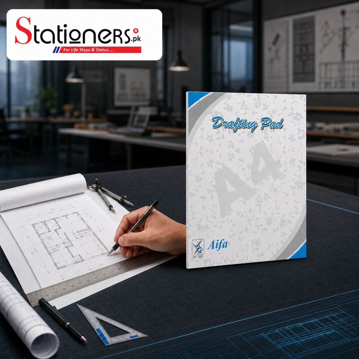 Aifa Drafting Pad – A4 & A5 Sizes