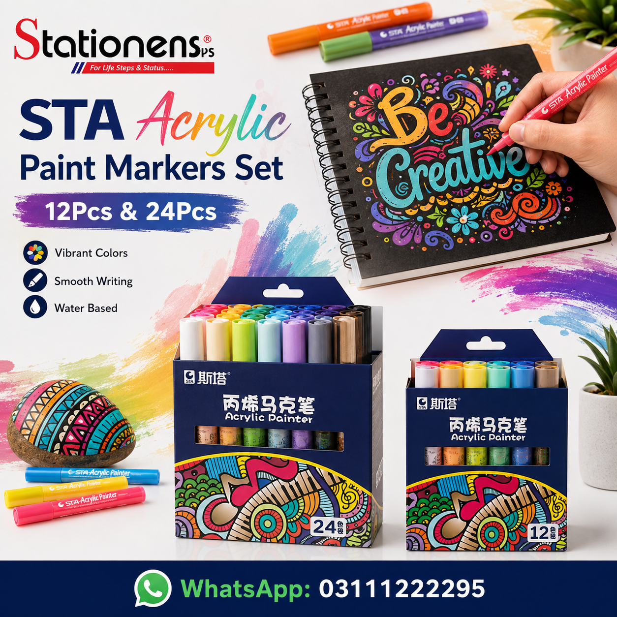 STA Acrylic Paint Markers