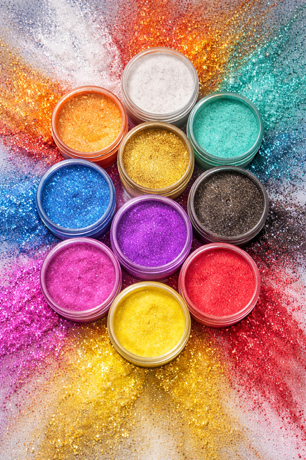 Artiza Mica Pigment Powder for Epoxy Resin,Soap Making,Lip Gloss Pigment,Nail Art,Candle Making Slime Dye