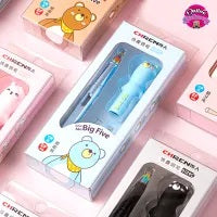 Chren Big Five Cute Fountain Pen Set With Refill Ink