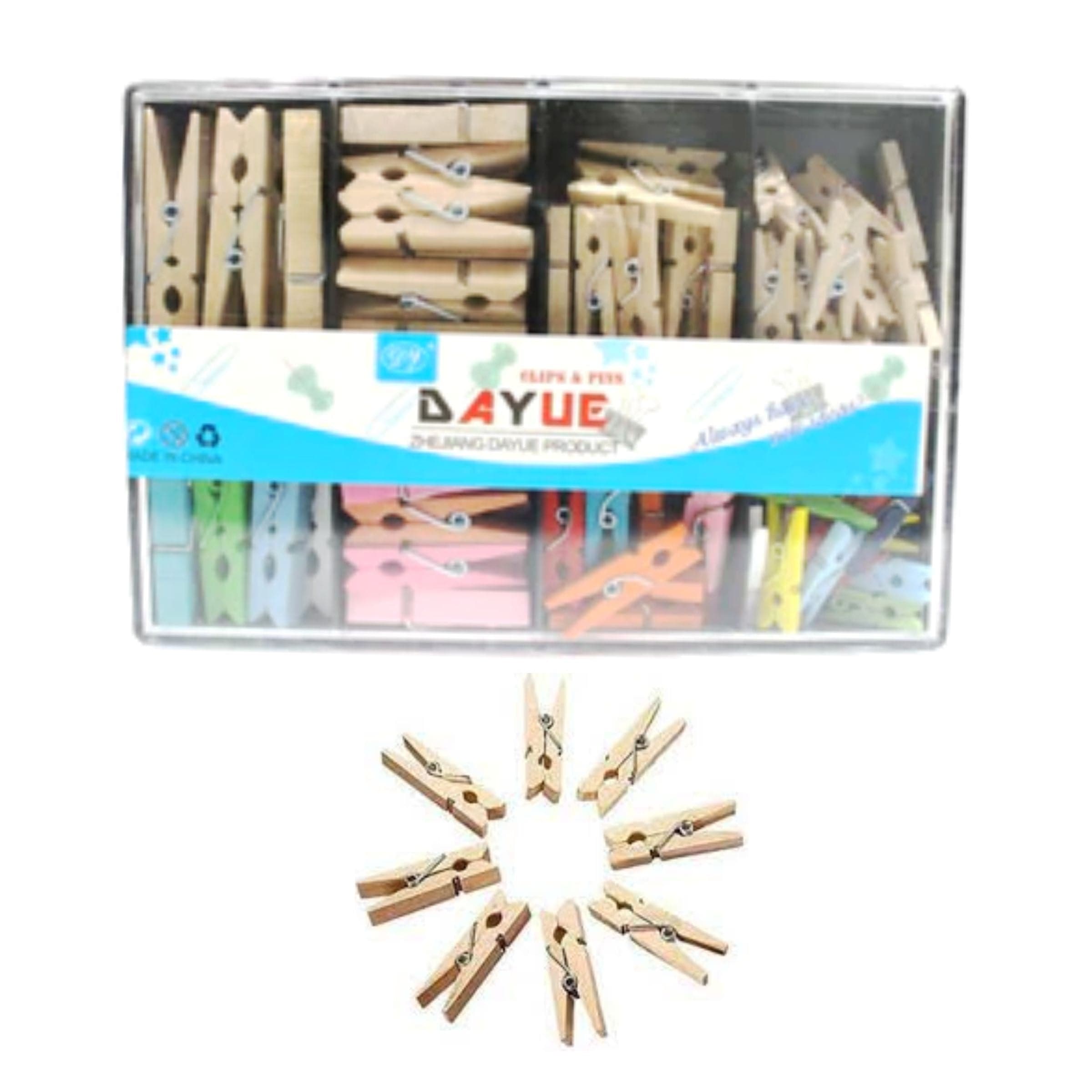 Clip Set Wooden 9865/13-35