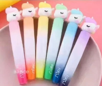 Colorful Liquid Highlighter pack of 6